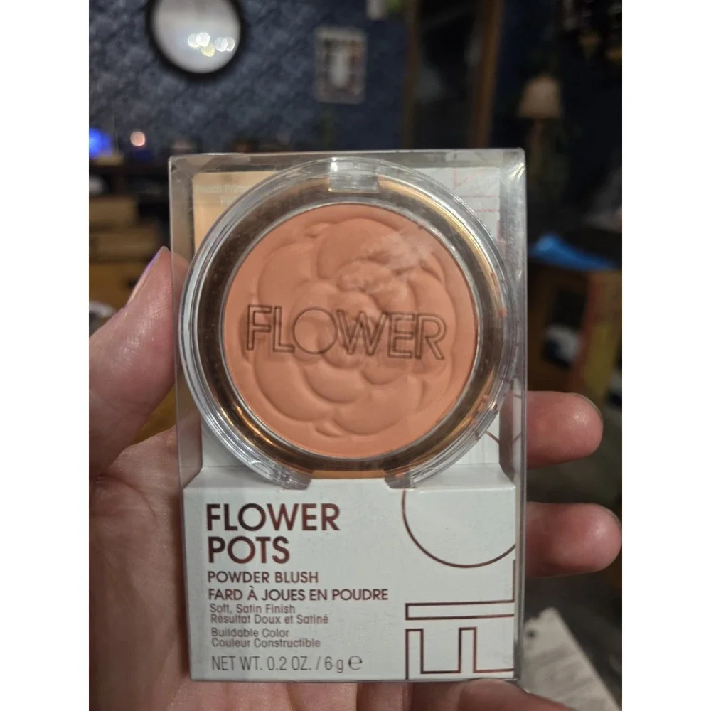 Flower‎ Beauty Flower Pots Powder Blush #PB2 Peach Primrose